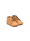 Eli1957 Lace-up Leather Ankle Boots In Brown