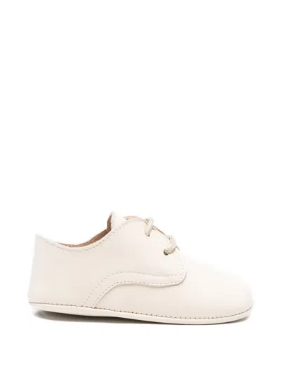 Eli1957 Babies' Lace-up Pre-walkers In Neutral