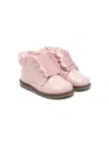 Eli1957 Patent-finish Boots In Pink