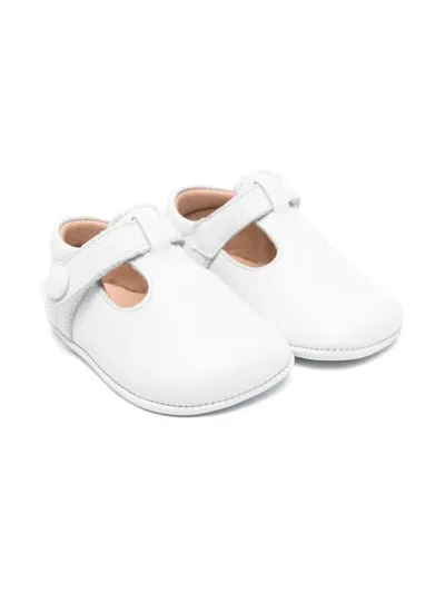 Eli1957 Babies' T-strap Pre-walkers In White