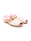 Eli1957 Velvet Sandals In Velvet Rosa