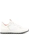 Elia Maurizi Claudia Leather Panelled Sneakers