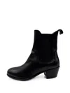 Elia Maurizi Elasticated-side Ankle Boots In Black