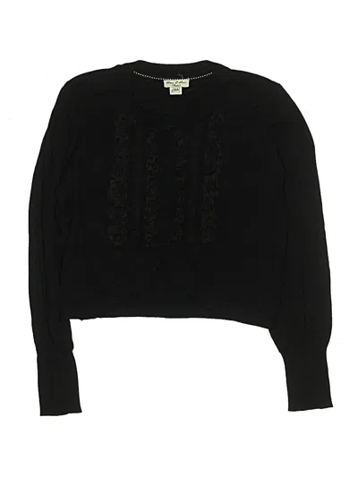 Pre-owned Eliane Et Lena Kids' Pullover Sweater In Black
