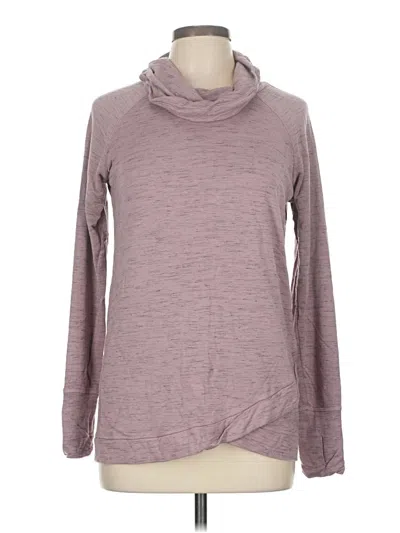 Pre-owned Eliane Rose Long Sleeve Turtleneck In Purple