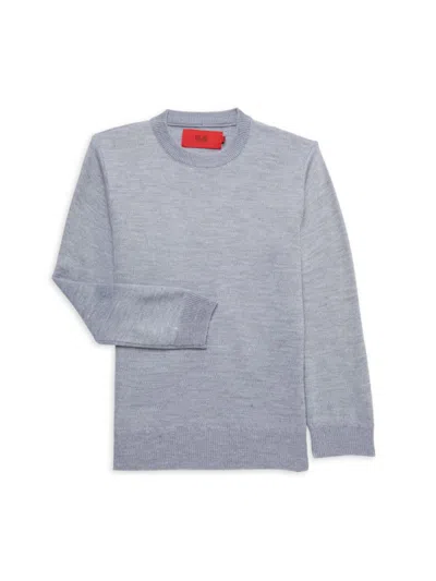 Elie Balleh Babies' Boy's Crewneck Sweater In Grey