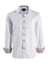 Elie Balleh Kids' Boy's Slim Fit Button Down Shirt In White