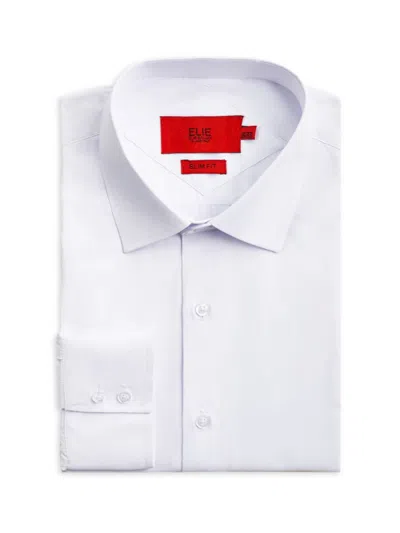 Elie Balleh Kids' Boy's Slim Fit Dress Shirt In White