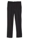 Elie Balleh Little Boy's & Boy's Flat-front Pants In Black