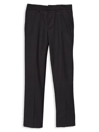 Elie Balleh Kids' Little Boy's & Boy's Flat-front Pants In Black