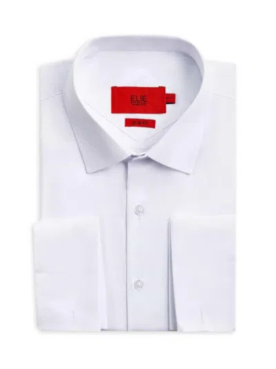 Elie Balleh Kids' Little Boy's Slim Fit Button Down Dress Shirt In White