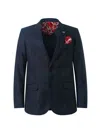 Elie Balleh Little Boy's Slim Fit Sport Coat In Black