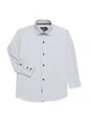 Elie Balleh Little Boy's Striped Shirt In Black