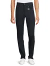 Elie Balleh Men's Flat Front Twill Pants In Navy