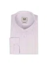 Elie Balleh Men's Slim Fit Check Dress Shirt In White
