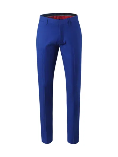 Elie Balleh Men's Slim Fit Dress Pants In Royal