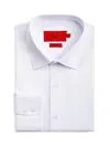 ELIE BALLEH MEN'S SLIM FIT SOLID SHIRT