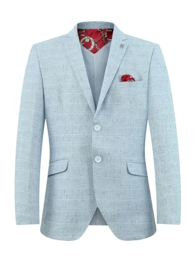 Elie Balleh Men's Slim Fit Textured Sportcoat In Baby Blue