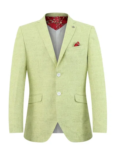 Elie Balleh Men's Slim Fit Textured Sportcoat In Mint