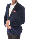 Elie Balleh Men's Slim Modern Fit Velvet Tuxedo In Navy