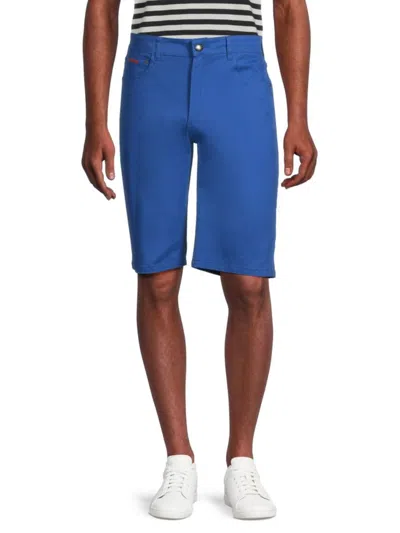 Elie Balleh Men's Twill Shorts In Royal