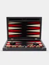 Elie Bleu Fruit Sycamore Backgammon Set  Abask Gift Set In Adult