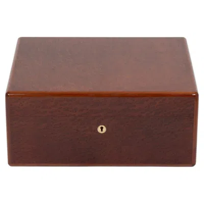 Pre-owned Elie Bleu Thuya Wood Cigar Humidor By  In Brown