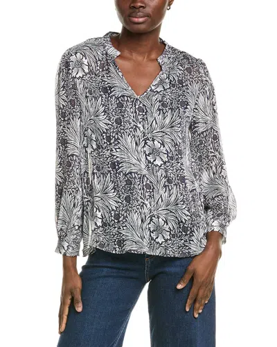 Elie By Elie Tahari Bracelet Sleeve Blouse