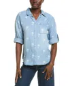 ELIE BY ELIE TAHARI COLLARED BUTTON-DOWN SHIRT