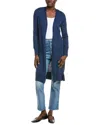 Elie Tahari Full-length Open Front Cardigan