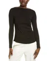 Elie Tahari Slash Neck Top