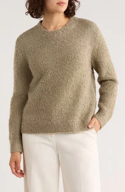 Elie Elie Tahari Bouclé Sweater In Green