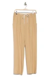 Elie Elie Tahari Drawstring Linen Blend Pants