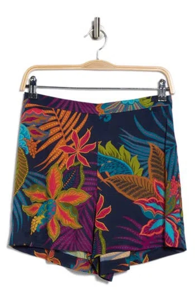 Elie Elie Tahari Floral Pull-on Shorts