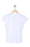 Elie Elie Tahari Flounce Sleeve Top