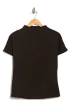 Elie Elie Tahari Mock Neck Dolman Sleeve Top