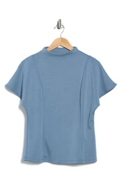 Elie Elie Tahari Mock Neck Dolman Sleeve Top