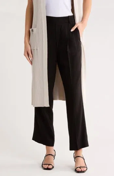 Elie Elie Tahari Pleated Cropped Pants In Multi