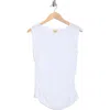 Elie Elie Tahari Side Ruched Tank In White