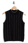 Elie Elie Tahari Sleeveless Sweater In Black