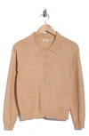 Elie Elie Tahari Solid Polo Sweater
