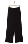 Elie Elie Tahari Straight Leg Pants In Black