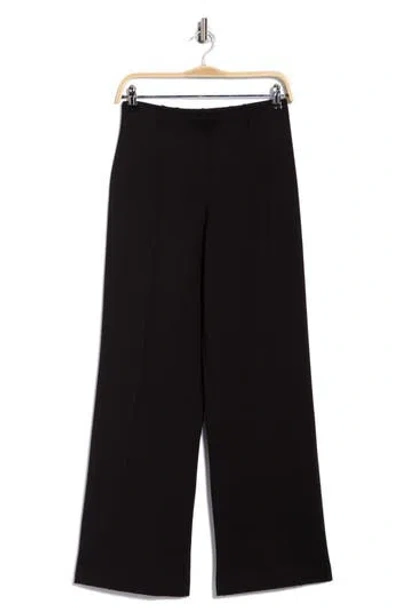 Elie Elie Tahari Straight Leg Pants In Black