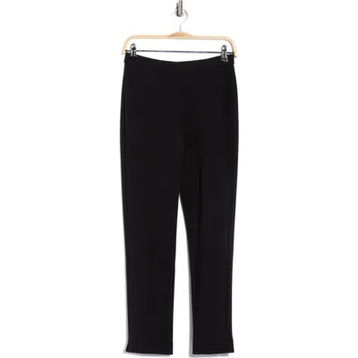 Elie Elie Tahari Straight Leg Pants In Black