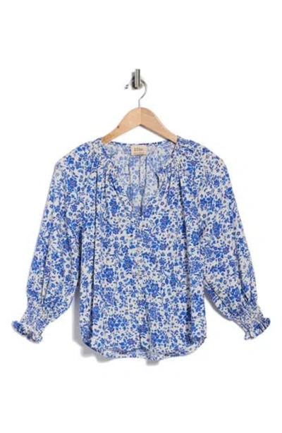 Elie Elie Tahari Three Quarter Sleeve Top