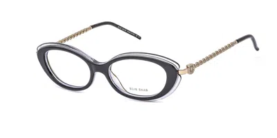 Elie Saab 049 0ft3 Men's Glasses Black Size 52 - Free Lenses - Blue Light Block Available