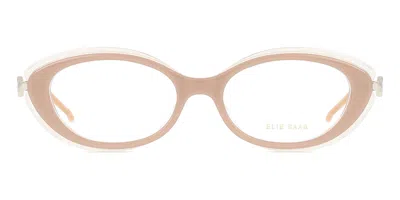 Elie Saab 049 0fib Occhiali Da Vista Marroni Per Uomo (solo Montatura) In Brown