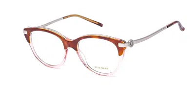 Elie Saab 056 00t4 Men's Glasses Brown Size 52 - Free Lenses - Blue Light Block Available In Brown Pink