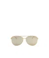 Elie Saab Aviator-frame Sunglasses In Nude