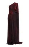 Elie Saab Bead Embroidered Long Dress